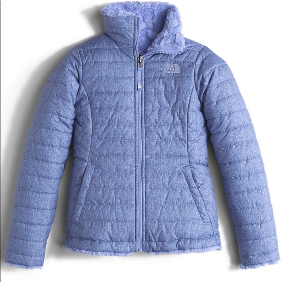 The North Face Girls Reversible Mossbud Jacket - Picture 1 of 10